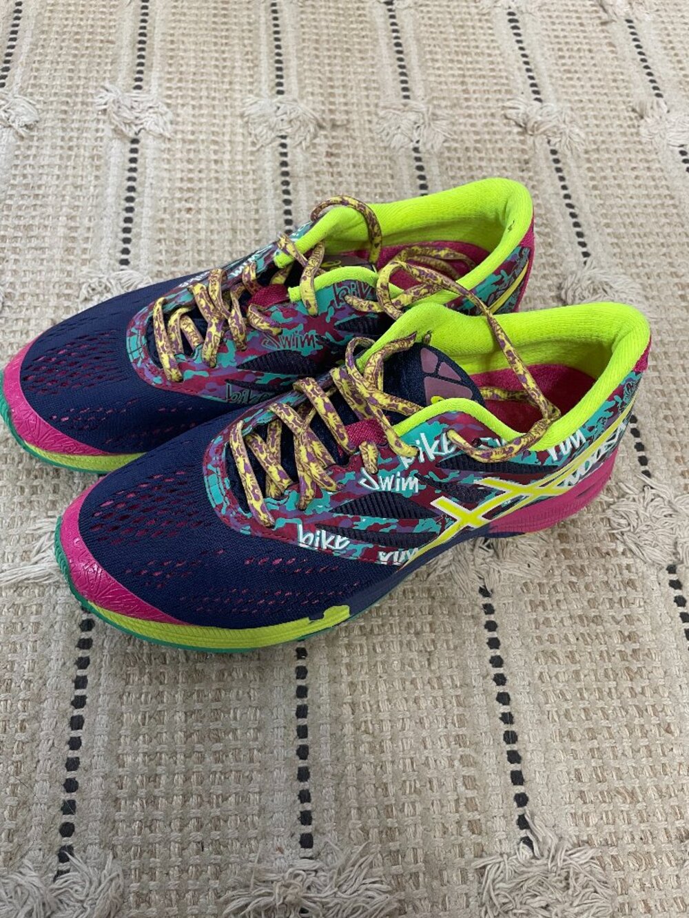 ASICS Women's 8 Gel-noosa Tri 10 T580N Deep Indigo Multi Running Walking Shoes